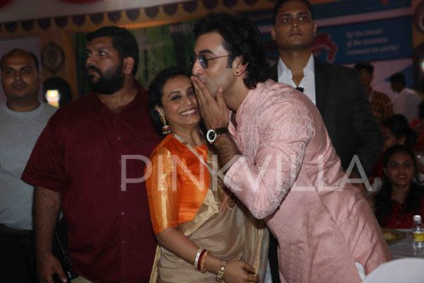 Oh Saawariya: Rani Mukherji and Ranbir Kapoor catch up in style