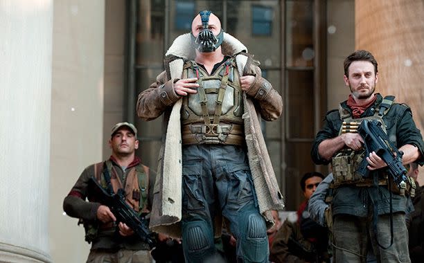 Ron Phillips/Warner Bros. Tom Hardy in 'The Dark Knight Rises'