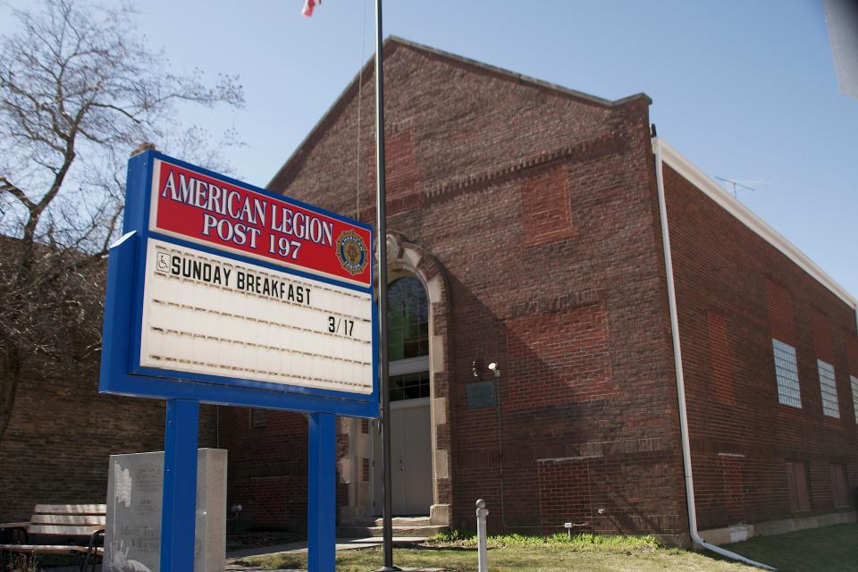 The American Legion Post 197, seen here on Friday, March 15, 2024, at 403 Main St. in Pecatonica, is one of the last places 72-year-old Everett Hawley and 65-year-old Clarence Owens were seen before disappearing on Feb. 19, 1976.