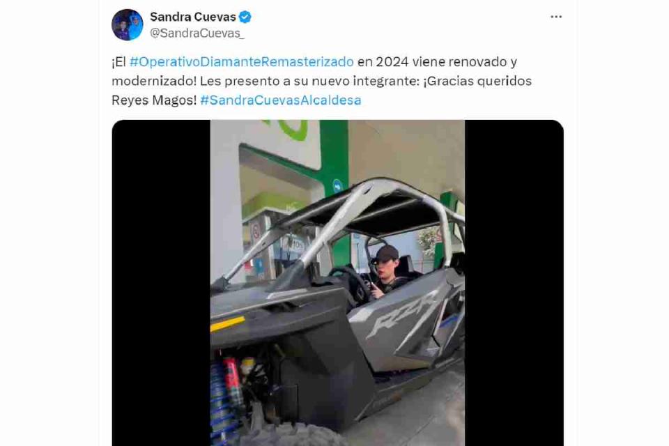 sandra cuevas auto rzr