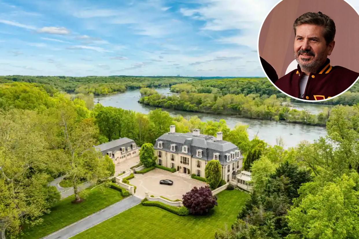 Dan Snyder donated his Washington D.C. area home to the American Cancer Society who have now listed it at $39.9 million. 