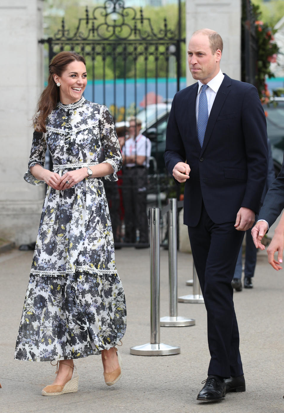 The Duke and Duchess of Cambridge arrive at the RHS Chelsea Flower Show at the Royal Hospital Chelsea, London [Photo: PA]