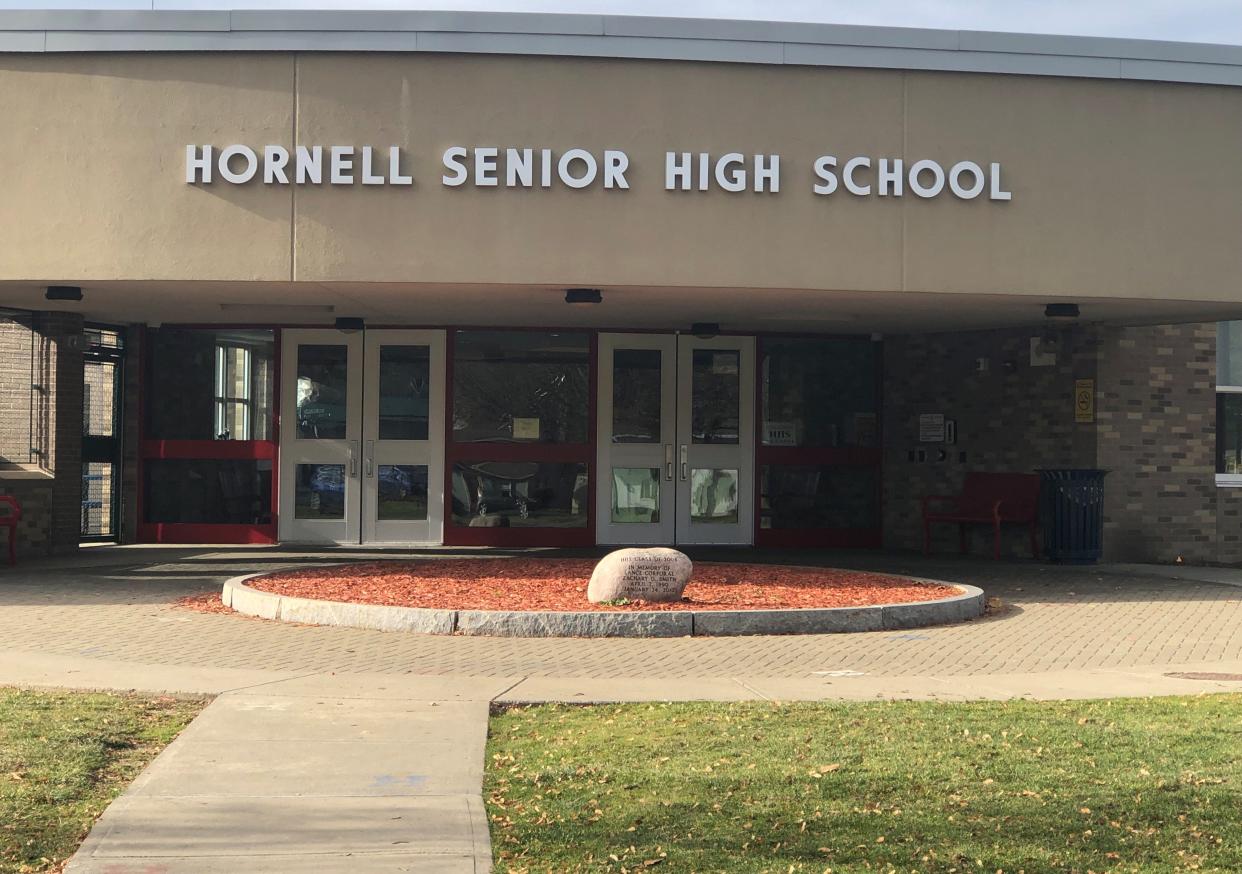 The Hornell school budget hearing is set for May 7 in the high school library.