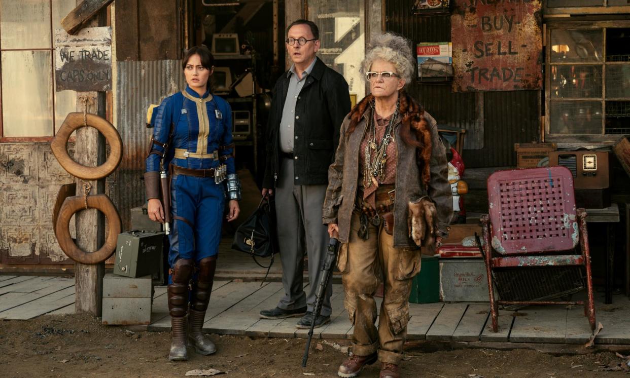 <span>Proving video game remakes are good now … Fallout on Amazon Prime Video.</span><span>Photograph: Jojo Whilden/Prime Video</span>