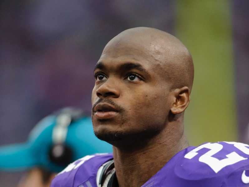 adrian peterson vikings