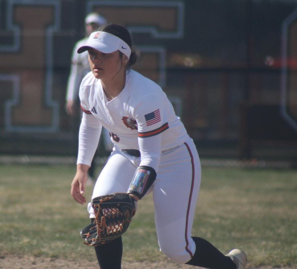 Presley Chamberlain has been rock-solid at second base during what's been a breakout sophomore season with the Cheboygan softball team.