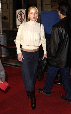 Christina Applegate at the Hollywood premiere of The Royal Tenenbaums