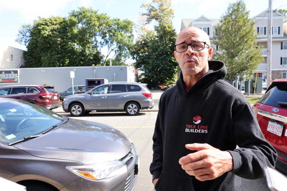 On Friday, Sept. 23, 2022, Michael Varner, co-owner of Maxx Training Center across the street from the Stoughton police station, speaks about Sandra Birchmore, whom he knew since she was 11. Over the years, she took Brazilian jiu-jitsu and cardio kickboxing at the gym. He called the Stoughton police officers who allegedly took advantage of her "dirtbags."