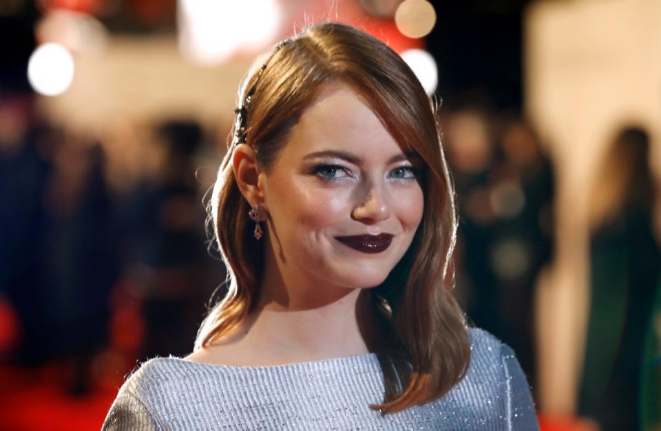 Emma Stone was voted the world’s second ‘Sexiest Ginger’ (PA Archive)