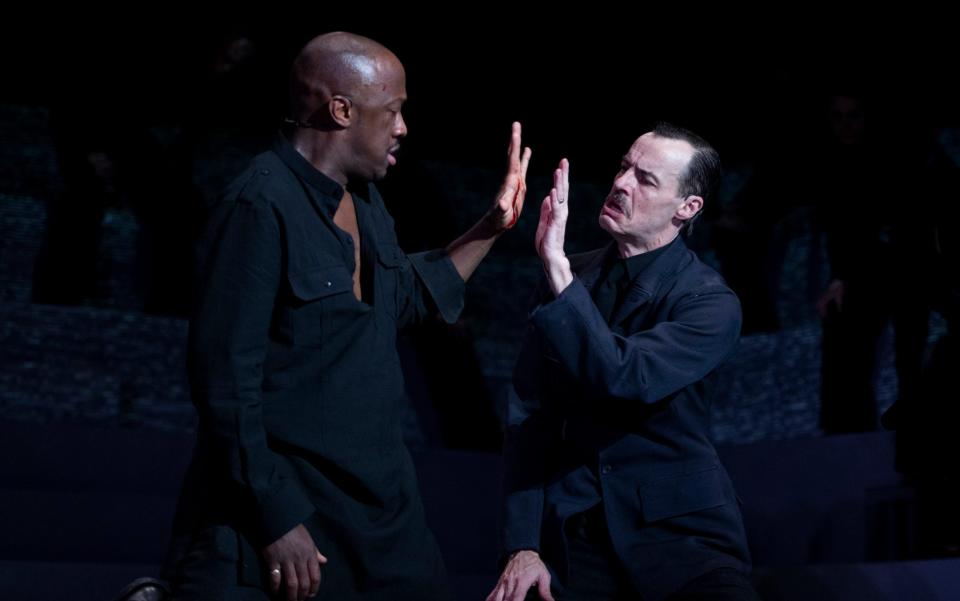 Giles Terera gives a muscularity and measured intelligence to Othello while Paul Hilton is devilishly hypnotic as Iago - CEF PHOTOGRAPHY