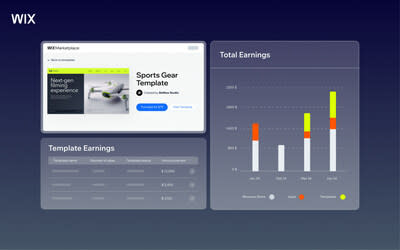 Agencies and freelancers can sell templates directly within the Wix Marketplace, creating a new opportunity to generate revenue and attract leads.