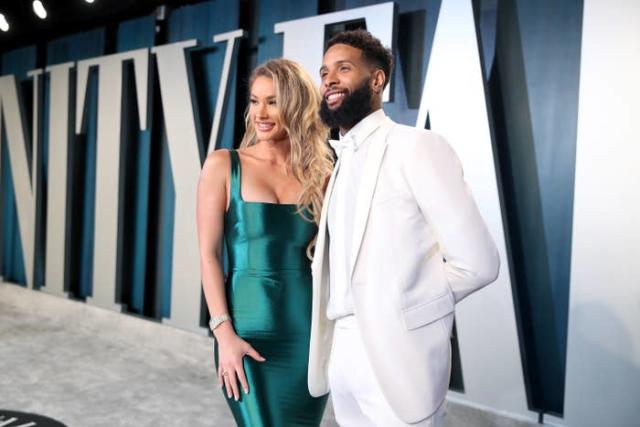 NFL star Odell Beckham Jr. and Lauren Wood welcome baby boy