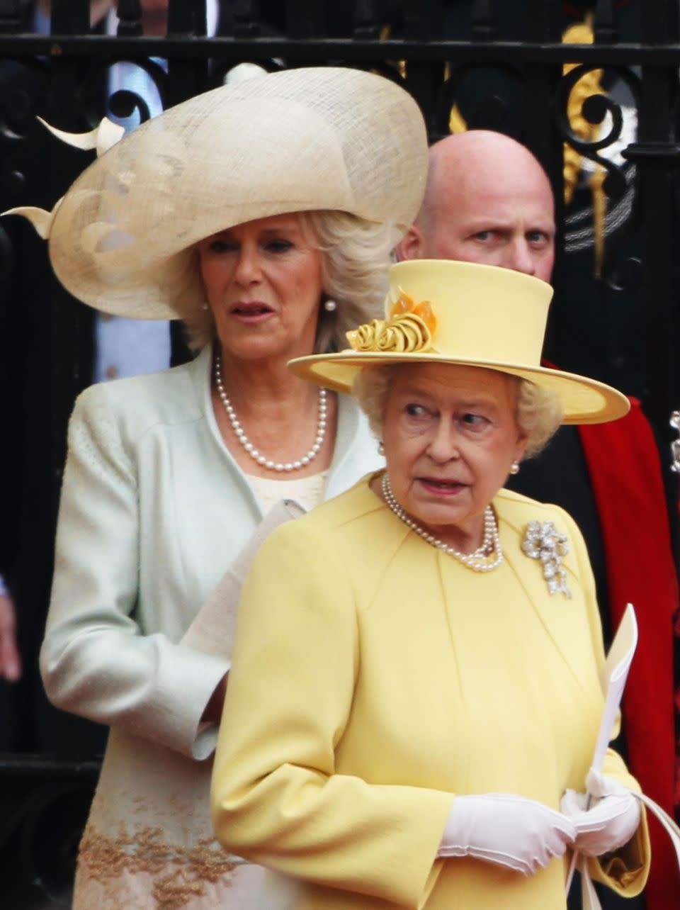 It's alleged the Queen made a speech and refused to address Camilla by her name. Photo: Getty Images