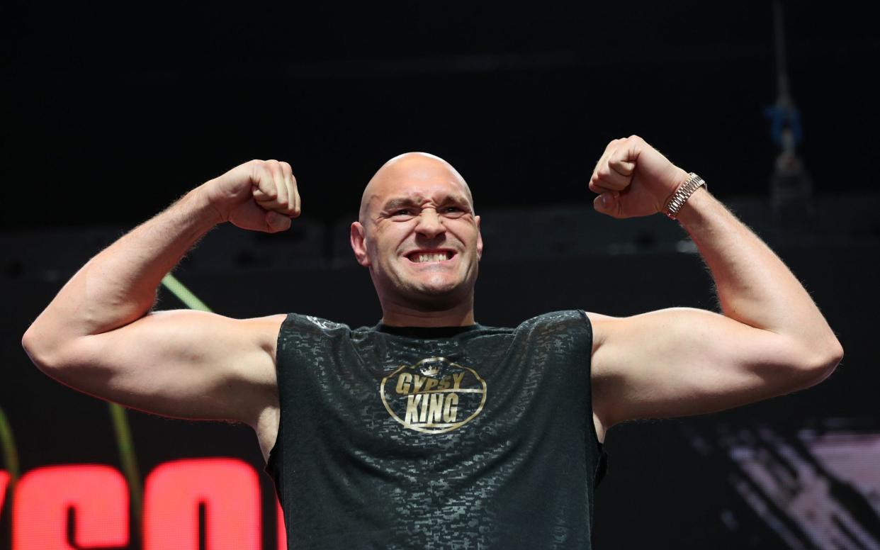 Tyson Fury — BBC refusing to remove Tyson Fury from Sports Personality of the Year award shortlist despite his demands - PA