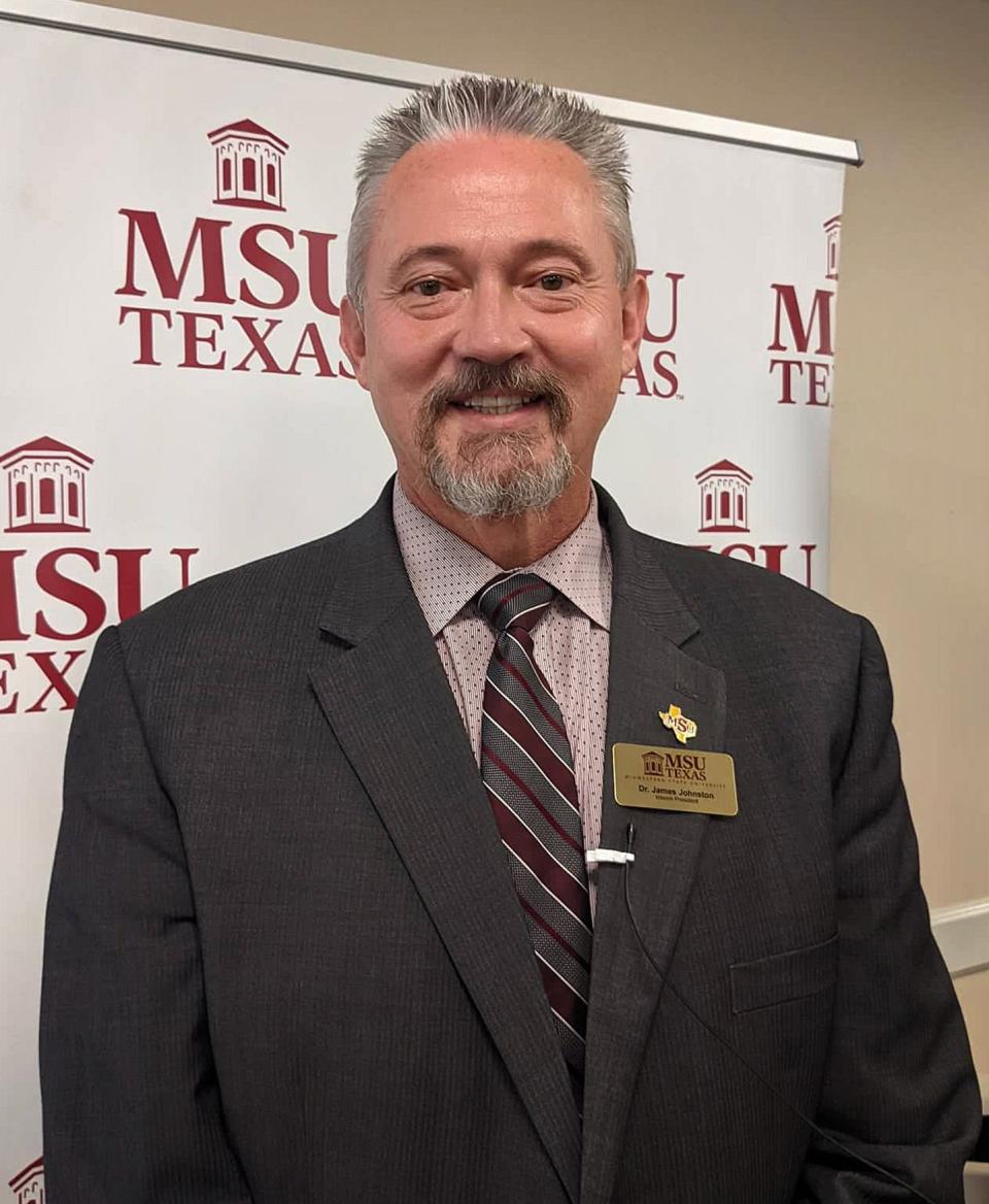 James Johnston, former provost for Midwestern State University, served as the interim president after the retirement of Suzanne Shipley in August 2021.