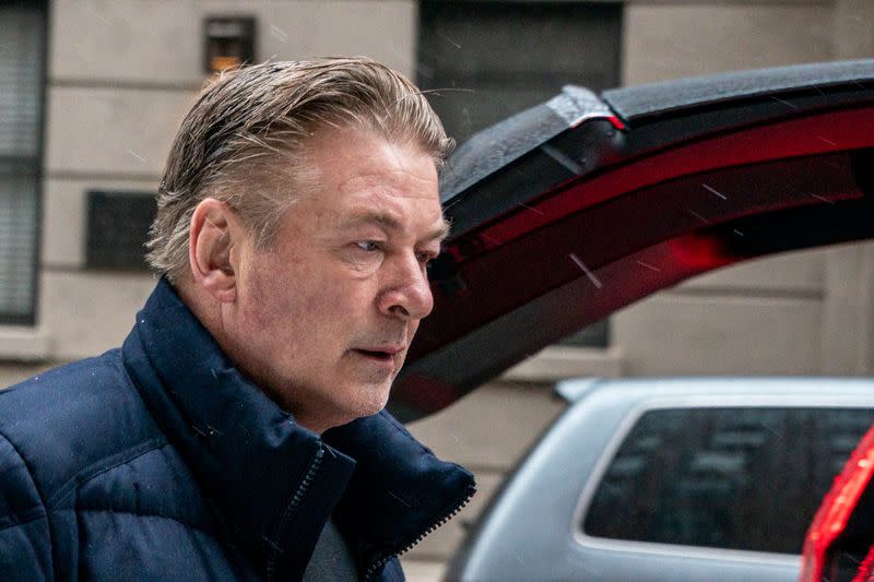 FILE PHOTO: Actor Alec Baldwin in New York