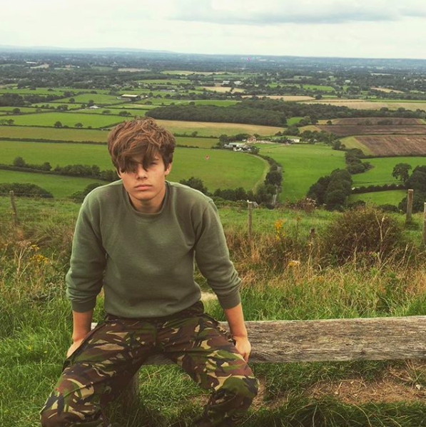The teen's had his Instagram followers swooning. Photo: Instagram