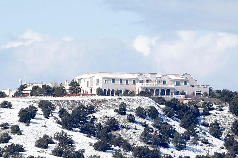 General views of Jeffrey Epstein's 'Zorro Ranch' situated in New Mexico.