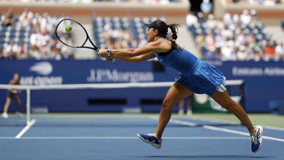 Pegula impressed winning 6-2 6-2 in straight sets. - Sarah Stier/Getty Images