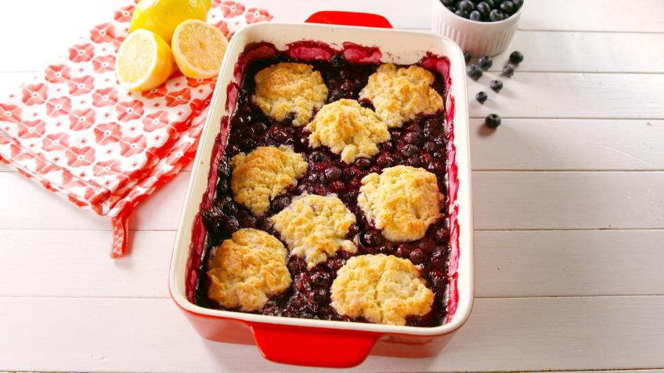 17) Best-Ever Blueberry Cobbler