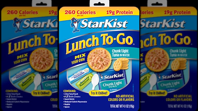 StarKist Lunch To-Go Chunk Light Mix Your Own Tuna Salad