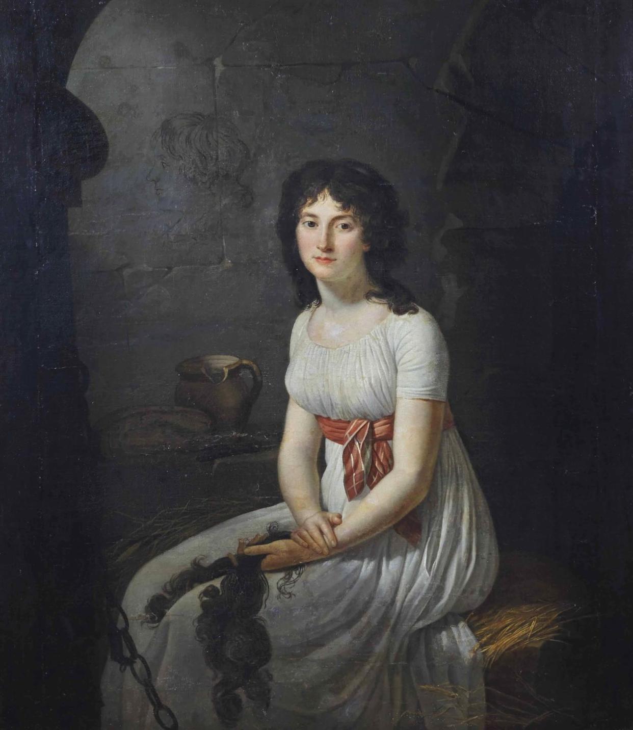 terezia talien painted by jean louis laneuville after the french revolution
