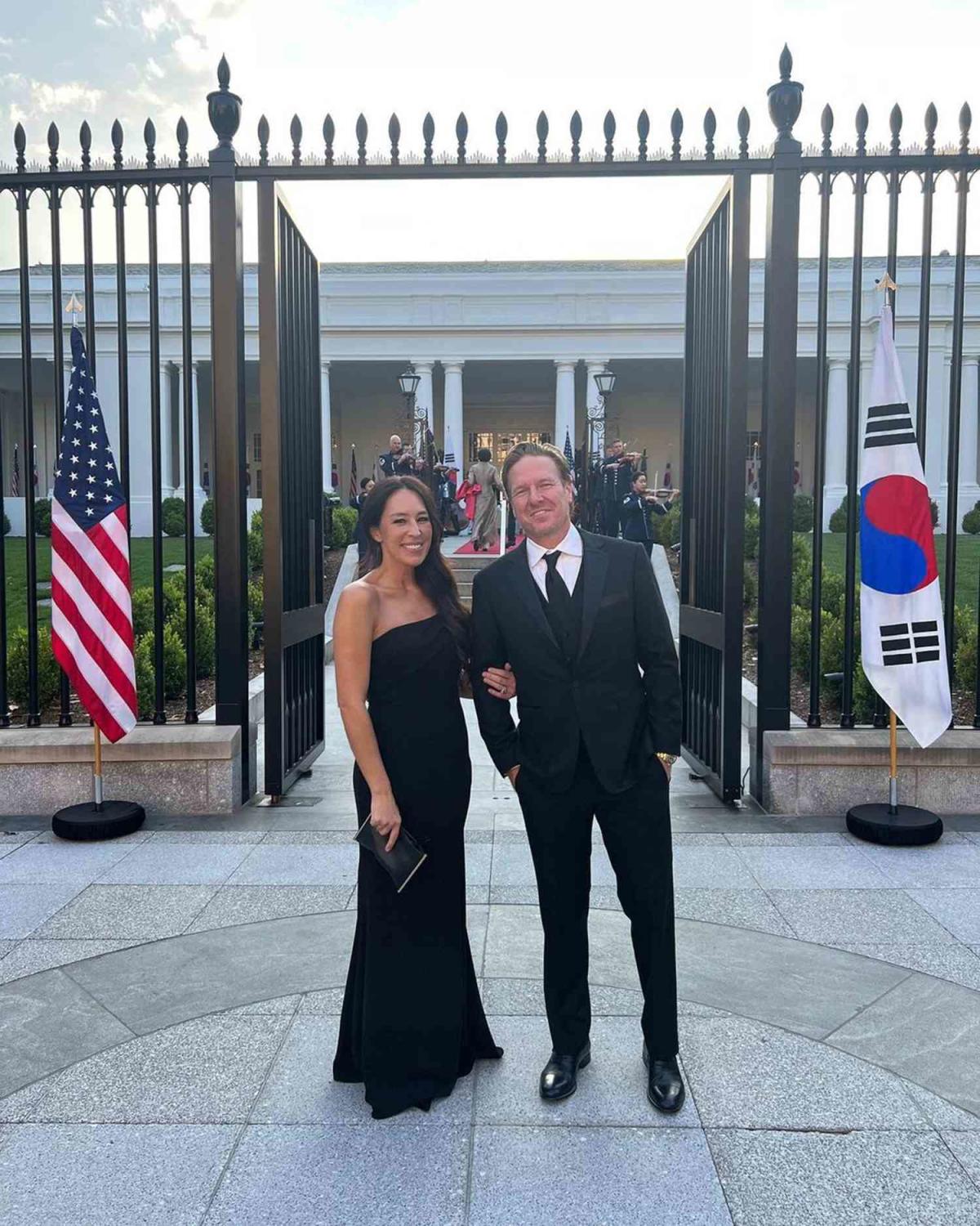 Chip and Joanna Gaines Have a Glam Date Night at the White House for ...