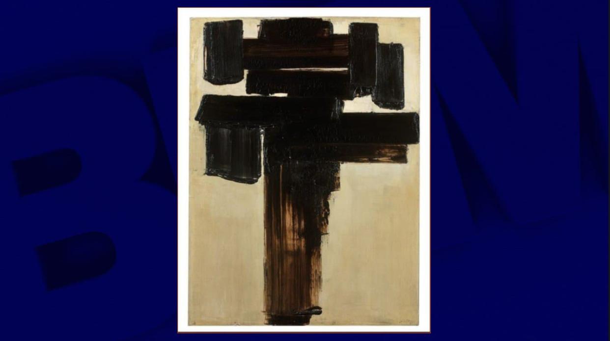 La toile de Soulages vendue ce samedi 23 janvier 2021 - Pierre Soulages