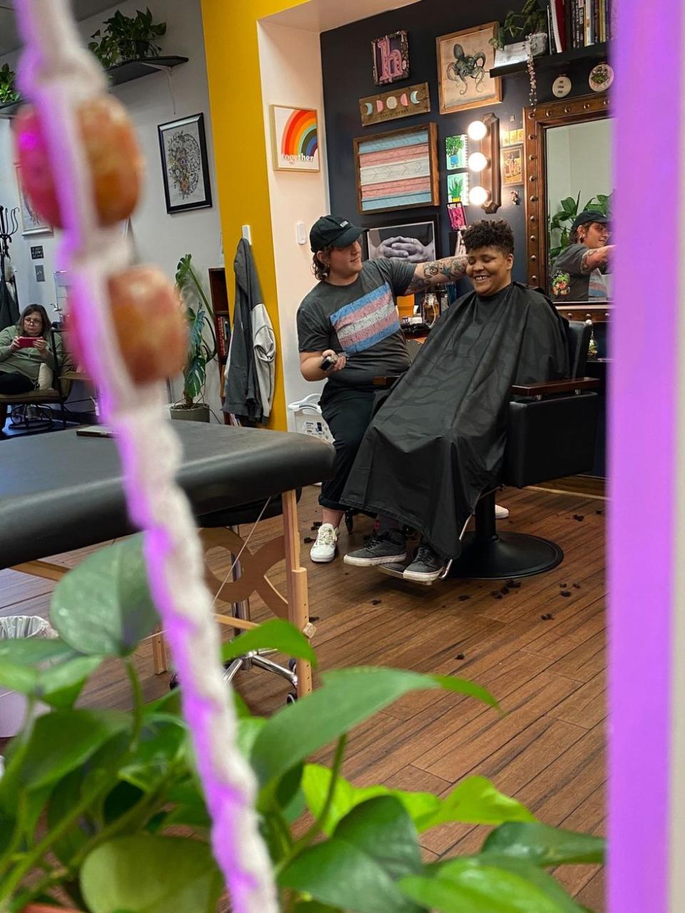 TDOV 2024 Autonomy Salon and Wellness RVA Gender Affirming Haircut Fundraiser