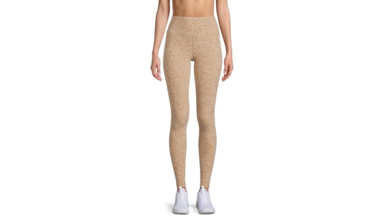 Leggings in Stone Khaki Heather