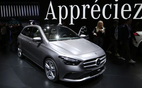 Mercedes B-Class 2019 - Credit: UPI / Barcroft Media /UPI / Barcroft Images 