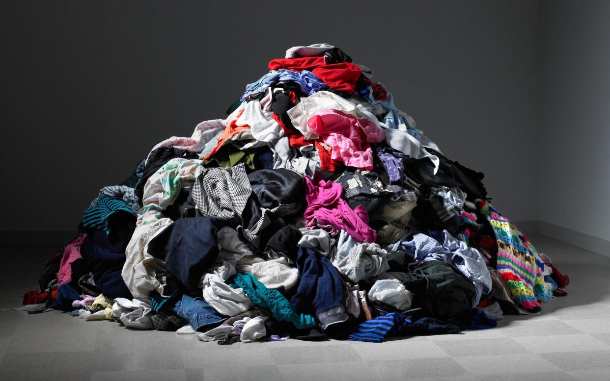 Pile of clothes - Getty Images