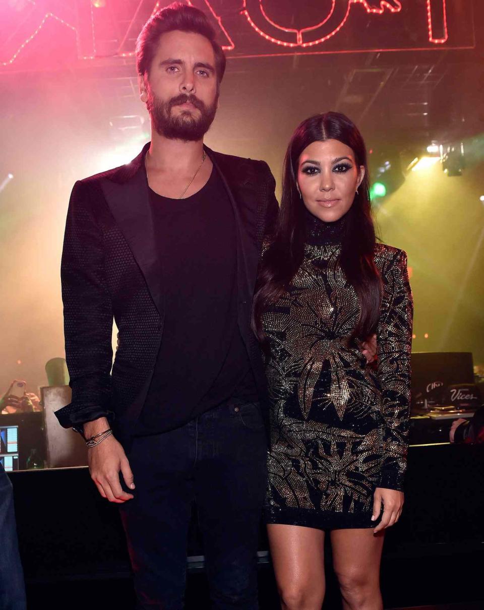 Scott Disick Celebrates His Birthday at 1 OAK Nightclub Las Vegas at The Mirage Hotel & Casino