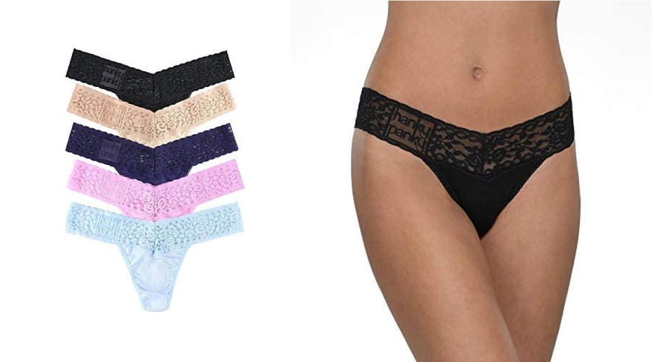 Hanky Panky Modal Low Rise Thong 5 Pack (Photo: Amazon)