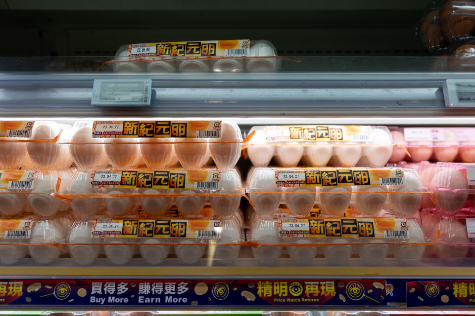 日本蛋入口量下降50％，味珍味代理的「新紀元卵」影響亦見明顯。