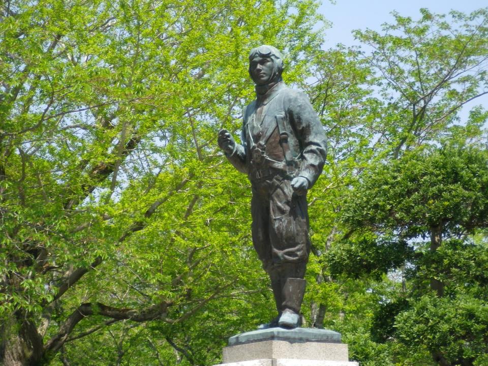 Kamikaze Statue in Chiran.