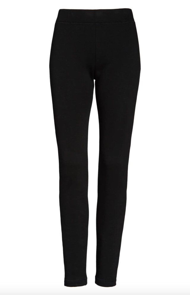 Hue Fleece Lined Denim Leggings In Stock At UK Tights