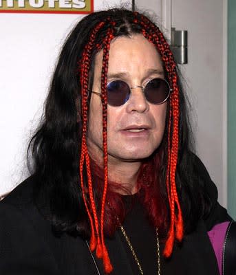 Ozzy Osbourne at the LA premiere of Paramount's The School of Rock