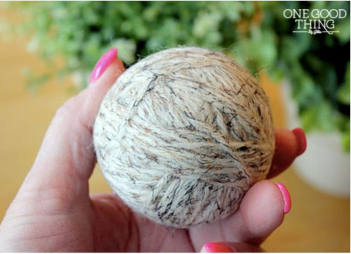 diy dryer balls