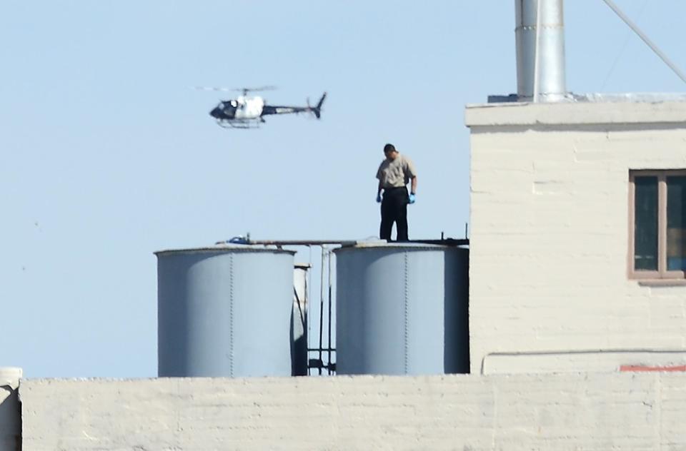 Her corpse was found Feb. 19, 2013 in a water tank after hotel guests complained of low water pressure. AFP via Getty Images