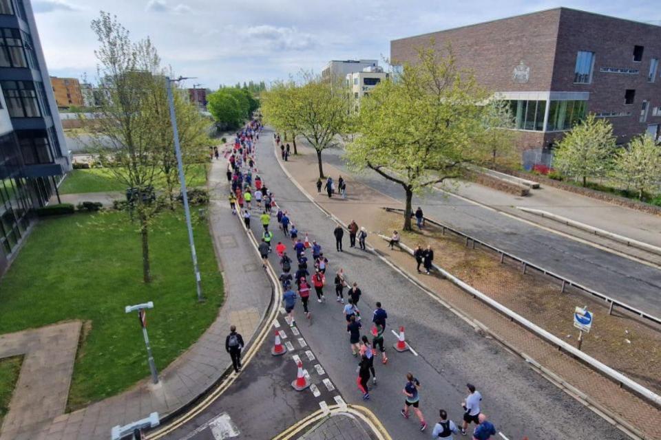 South Wales Argus: Tickets are on offer for the Newport Marathon 2025 until the end of May 2024