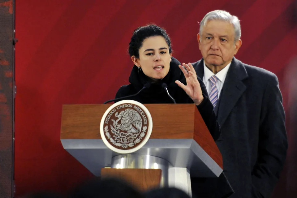 Luisa María Alcalde, secretaria de Gobernación del gobierno de Andrés Manuel López Obrador | Foto: Pedro Gonzalez Castillo/Getty Imagesa