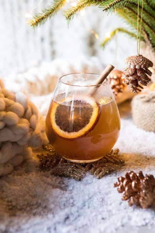 <p>Half Baked Harvest</p><p>This cocktail is naughty because of the bourbon, and nice because of the cinnamon and honey.</p><p><strong>Get the recipe: <a href="https://www.halfbakedharvest.com/naughty-and-nice-cinnamon-toddy/" rel="nofollow noopener" target="_blank" data-ylk="slk:Naughty and Nice Cinnamon Toddy;elm:context_link;itc:0;sec:content-canvas" class="link rapid-noclick-resp">Naughty and Nice Cinnamon Toddy</a></strong></p>