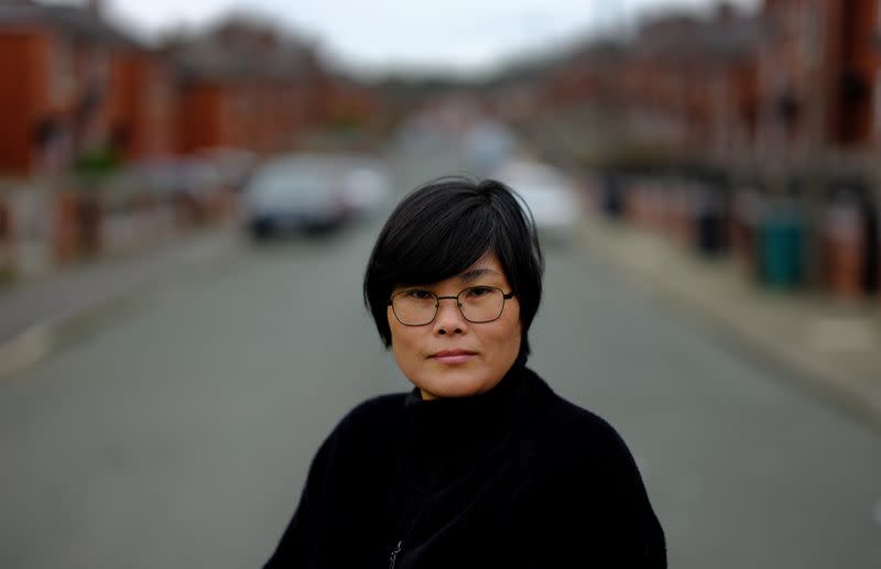 Jihyun Park who fled North Korea runs in local elections as a Conservative party candidate, in Bury