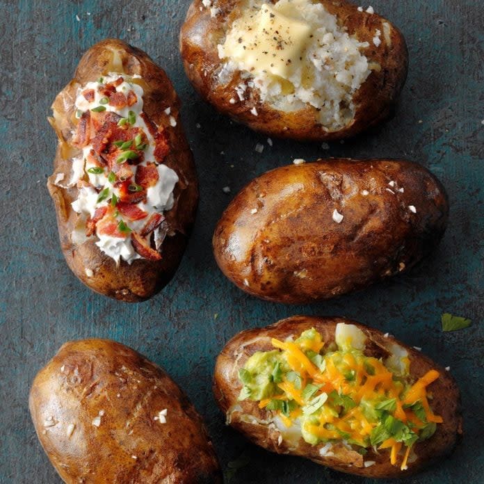 Slow-Cooker Baked Potatoes