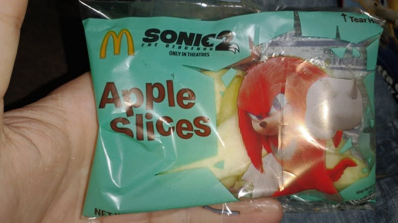 McDonald's apple slices