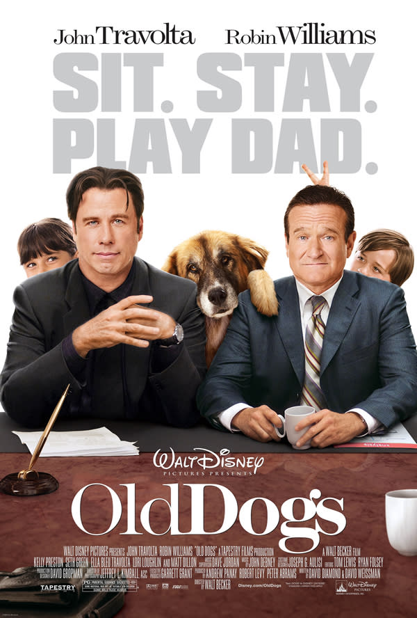 Movie: Old Dogs, starring John Travolta and Robin Williams