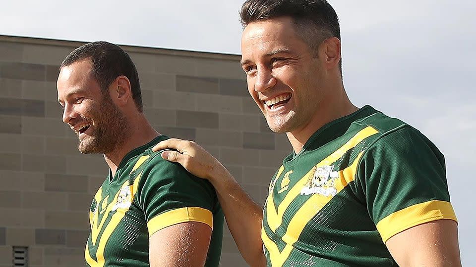 Cordner and Cronk. Pic: Getty