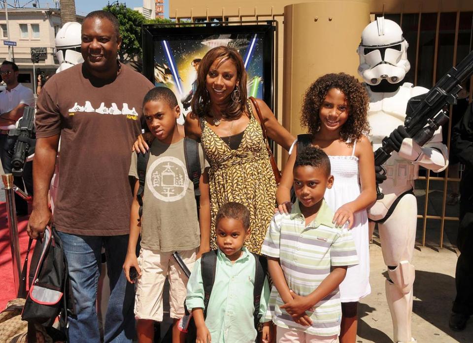 Star Wars Clone Wars Premiere 2008 Holly Robinson Peete