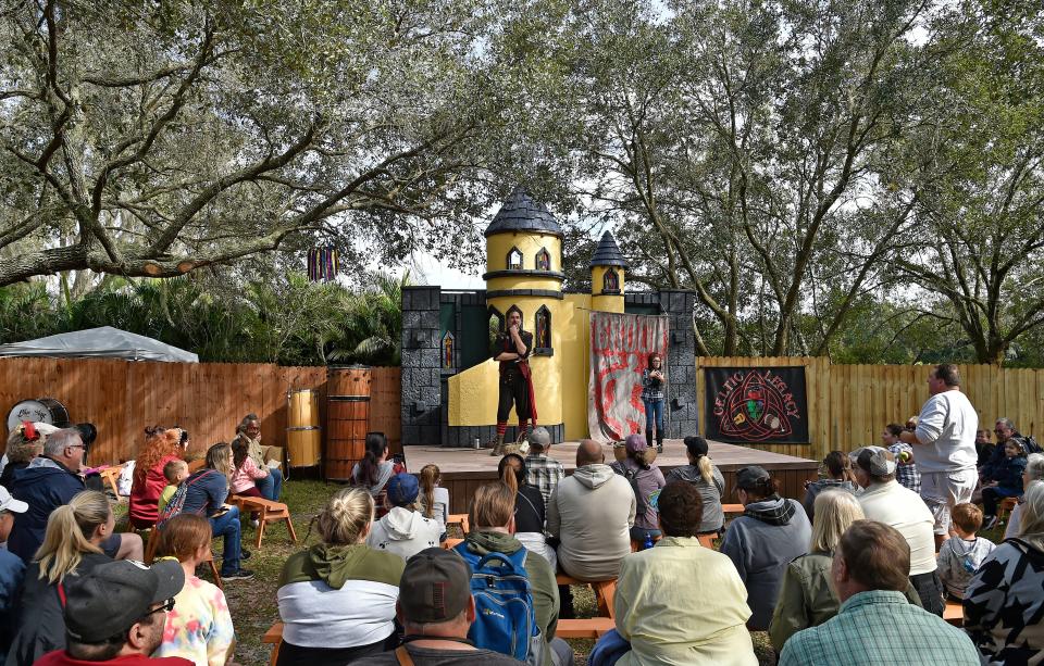 A 2021 file photo of the Sarasota Medieval Fair.